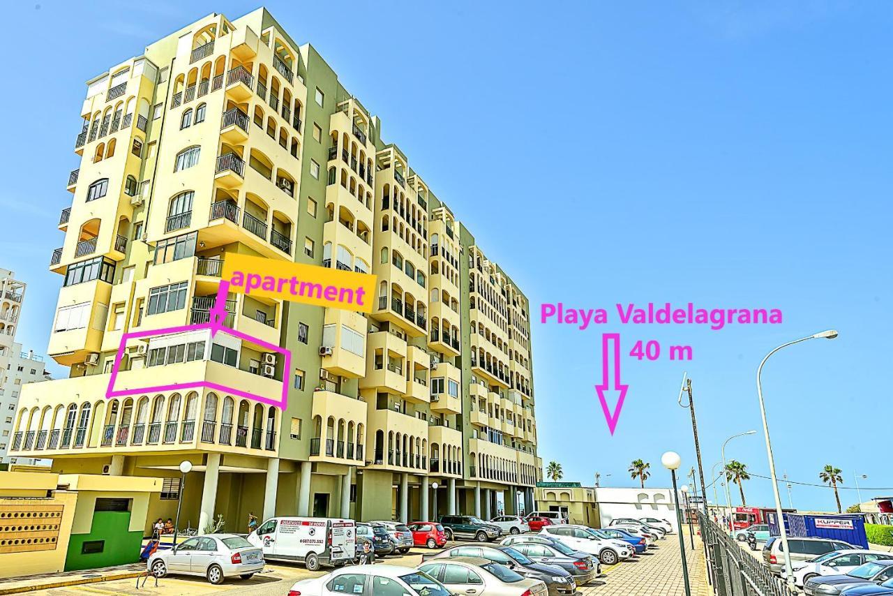 Ocean View Beach Apartment With Pool & Balconies El Puerto de Santa María Eksteriør billede