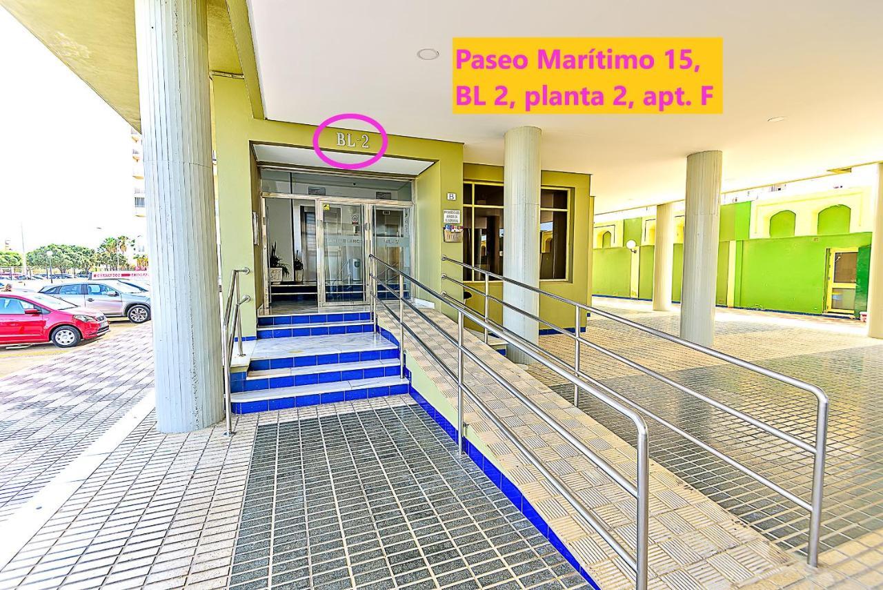 Ocean View Beach Apartment With Pool & Balconies El Puerto de Santa María Eksteriør billede
